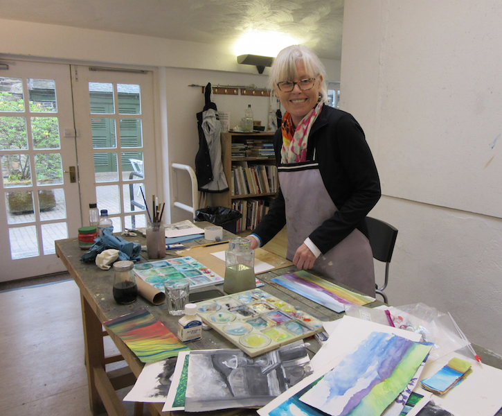 Higham Hall | Ed Hinkley painting workshop Higham Hall UK Nancy Mathieu ...