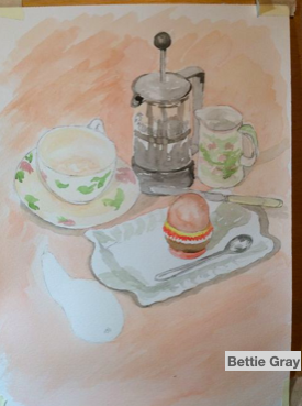 CBettie Gray - Linda Birch - Breakfast Table