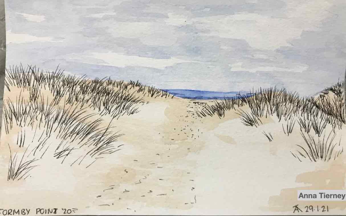 Anna Tierney - Linda Birch - Winter Landscape