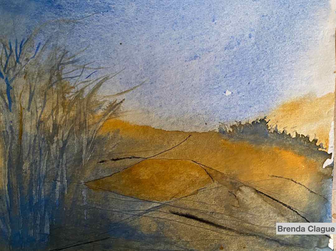 Brenda Clague - Linda Birch - Winter Landscape