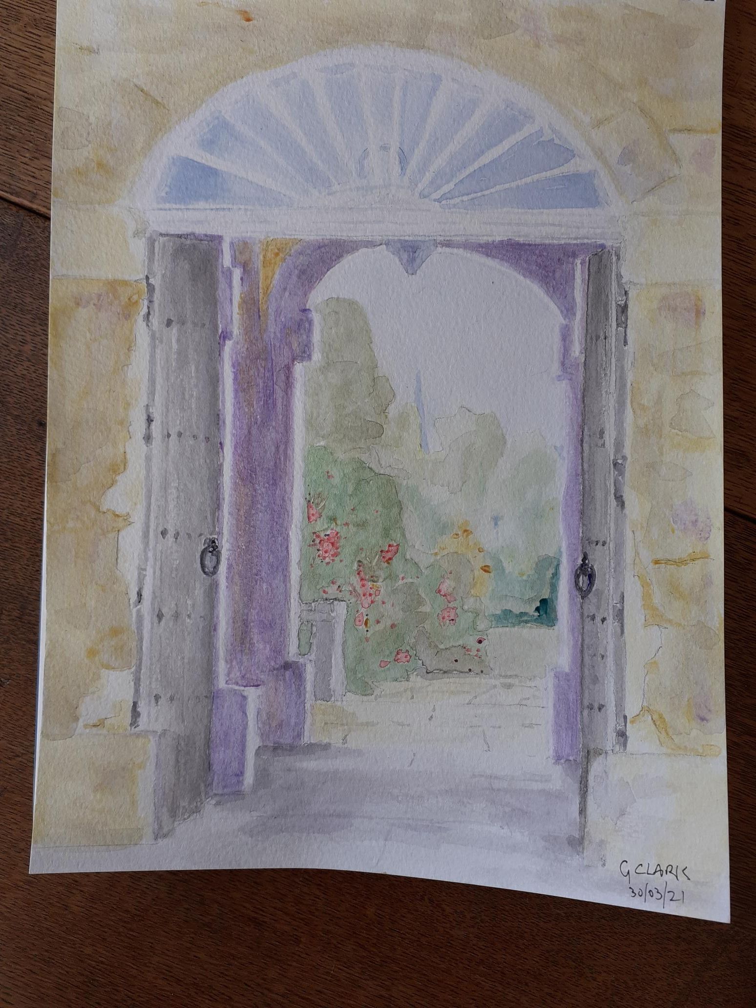 Gordon Clark open door